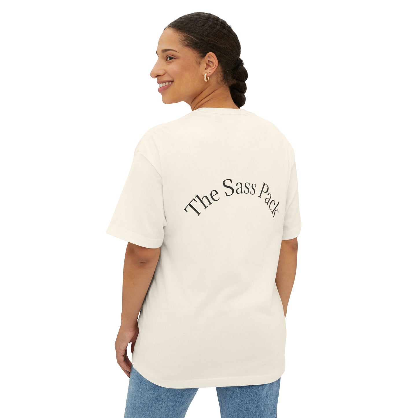 Stella's Sass Unisex Oversized Tee - Fun & Casual Statement Shirt