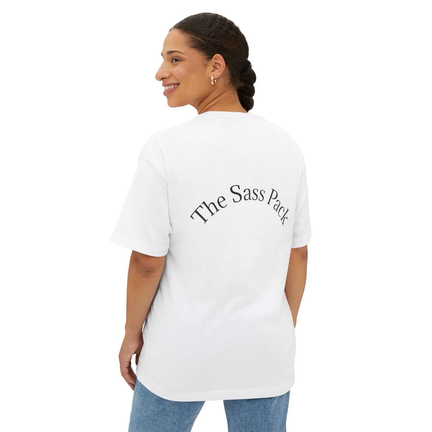 Stella's Sass Unisex Oversized Tee - Fun & Casual Statement Shirt