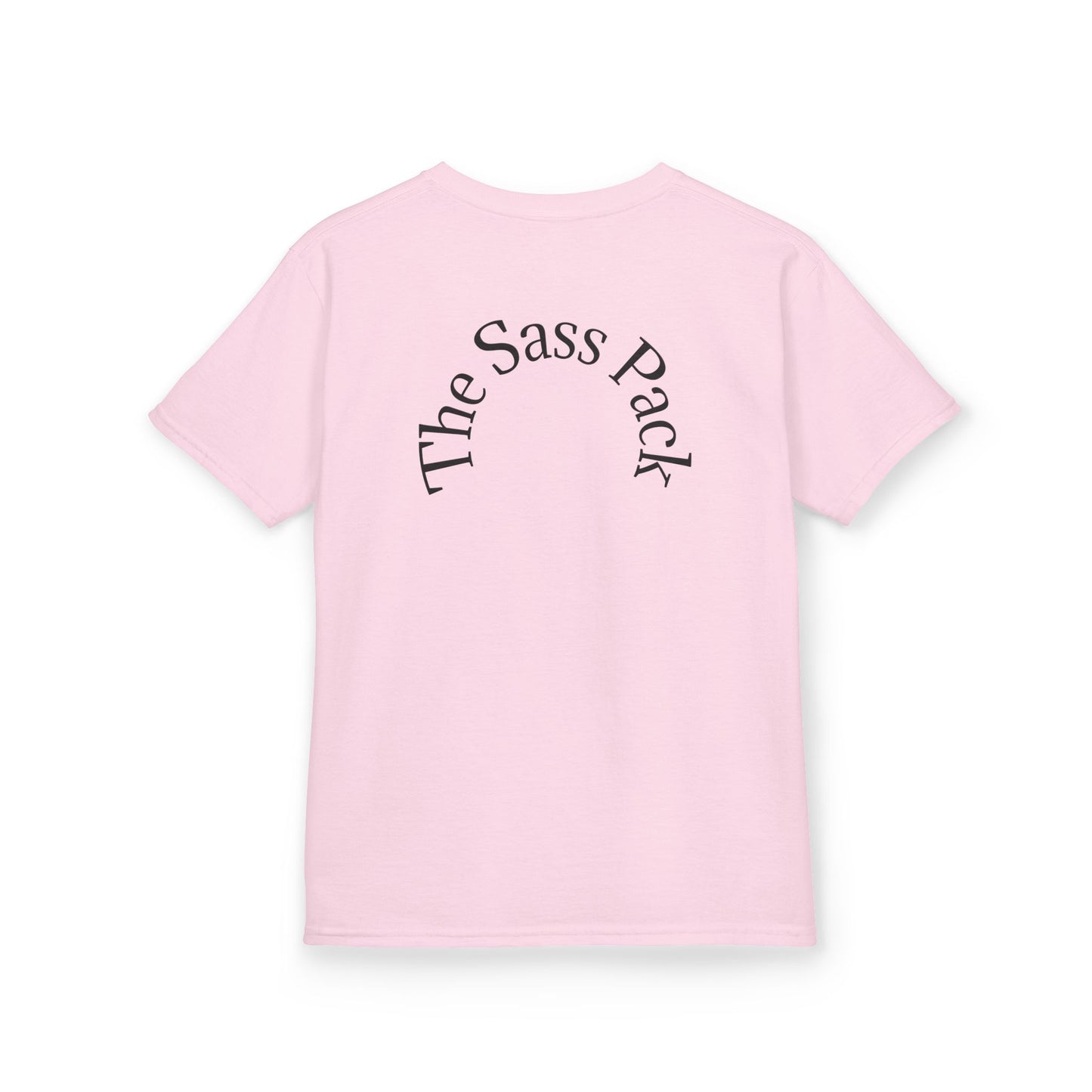Sass Pack Kids Tee - Fun & Playful Dog Design