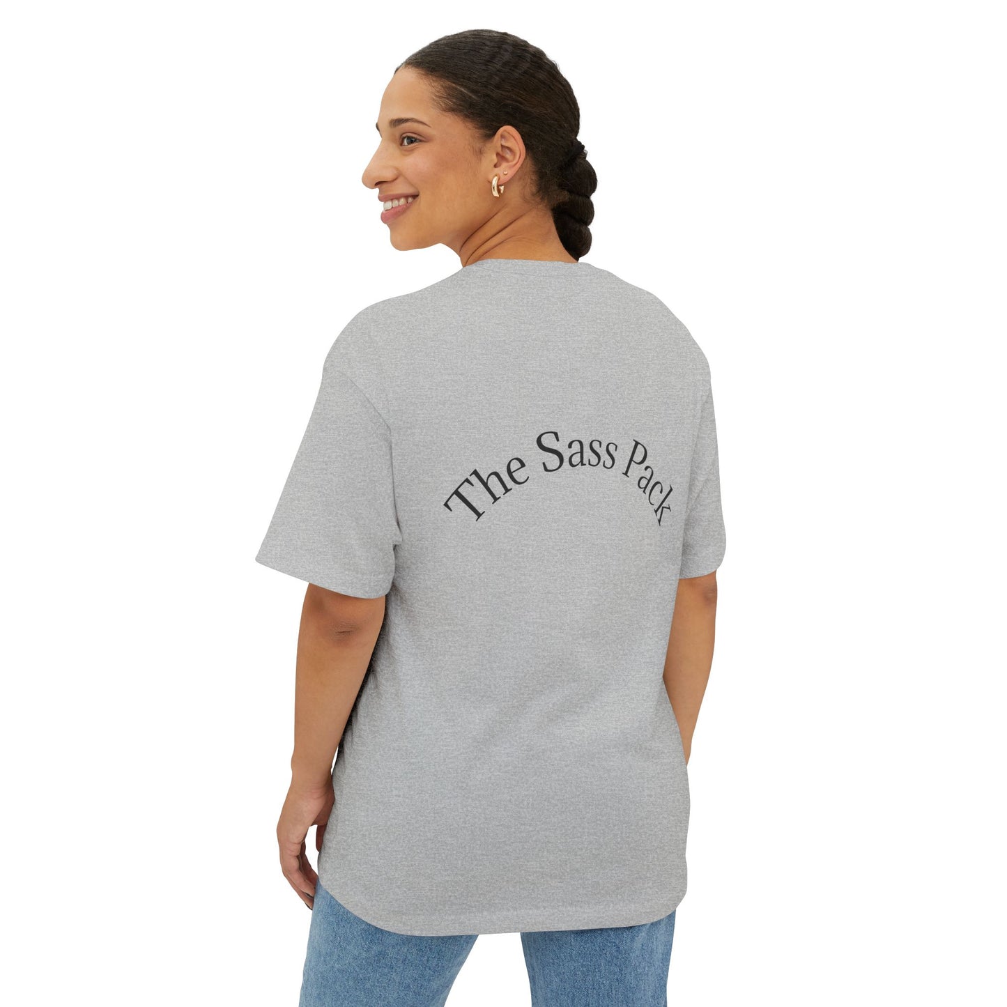 Stella's Sass Unisex Oversized Tee - Fun & Casual Statement Shirt