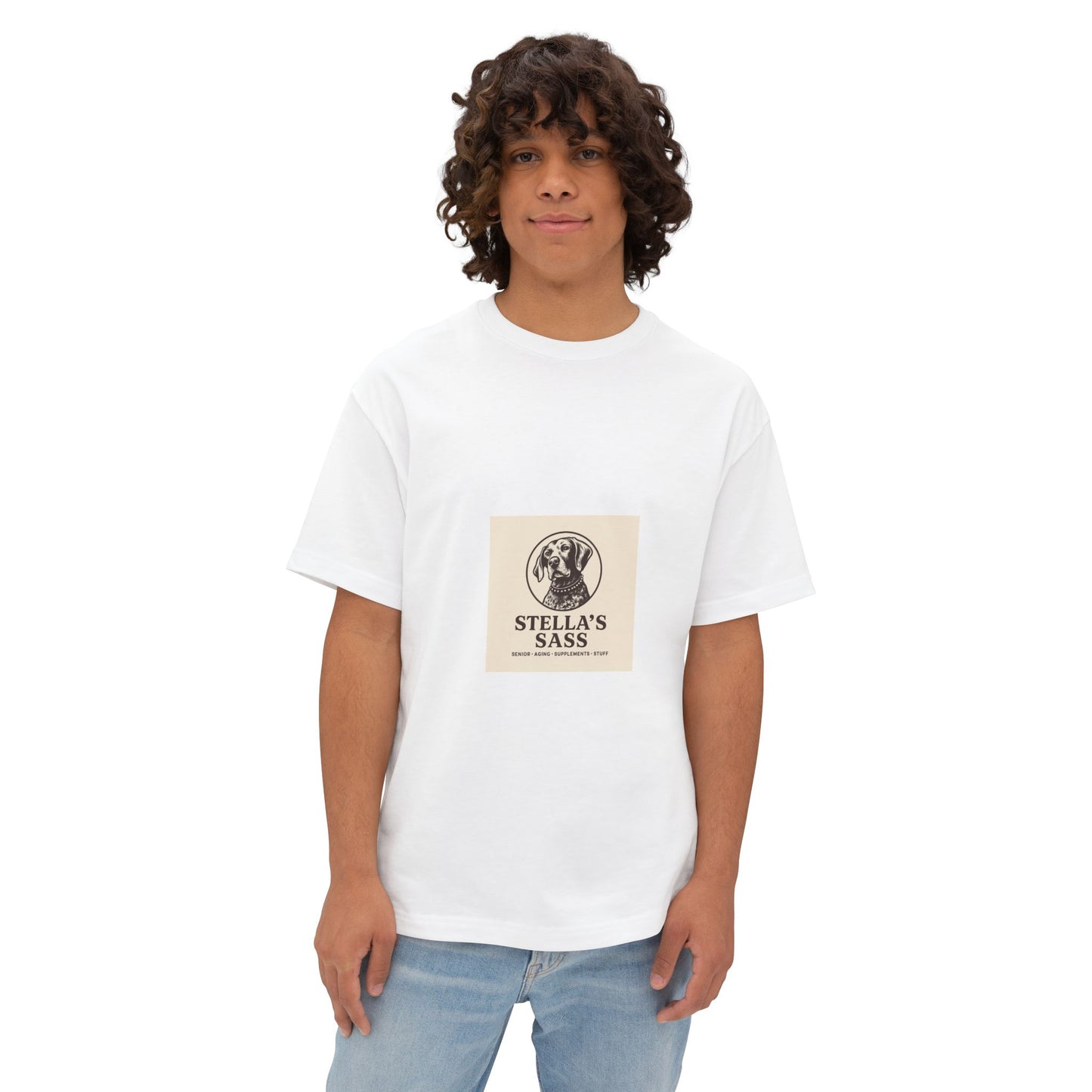 Stella's Sass Unisex Oversized Tee - Fun & Casual Statement Shirt