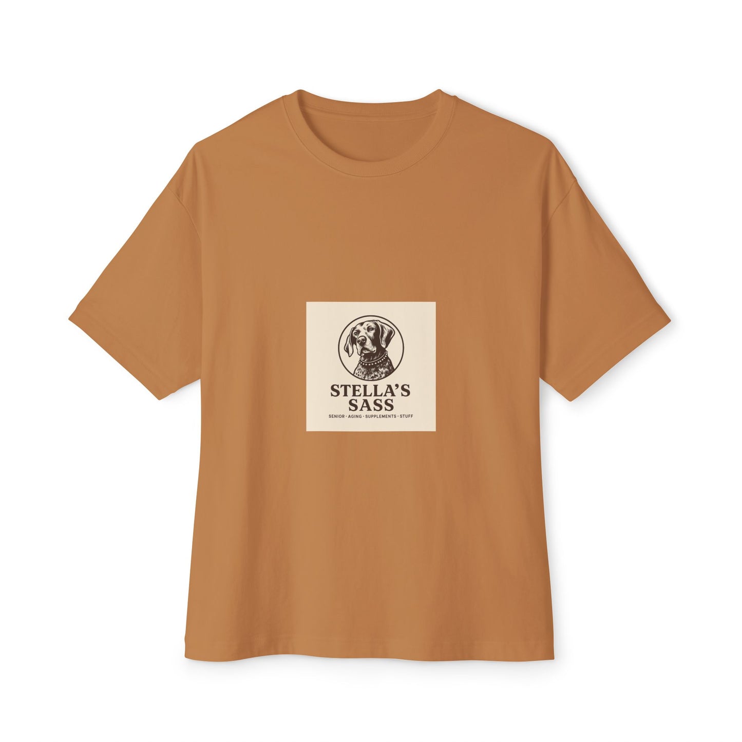 Stella's Sass Unisex Oversized Tee - Fun & Casual Statement Shirt