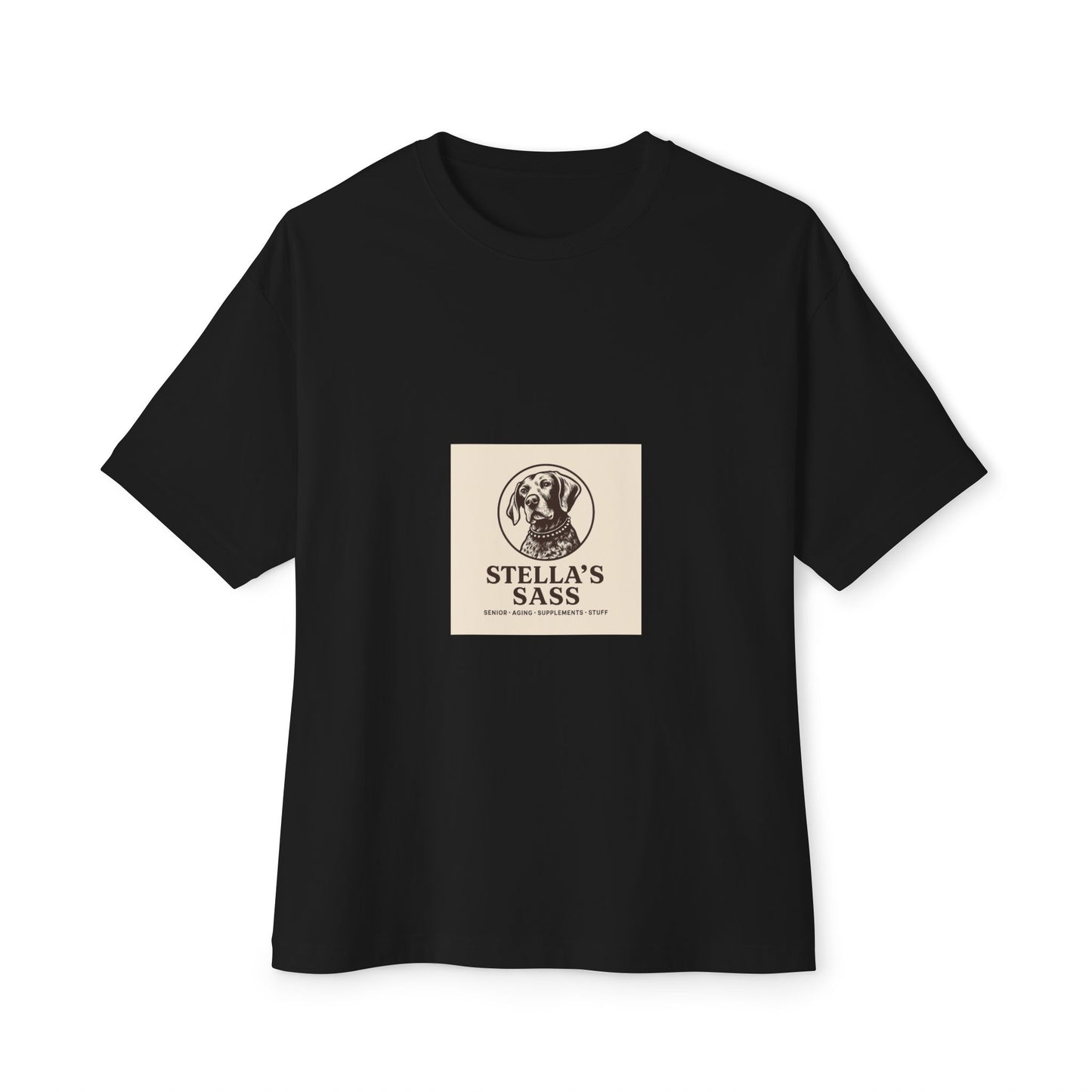 Stella's Sass Unisex Oversized Tee - Fun & Casual Statement Shirt