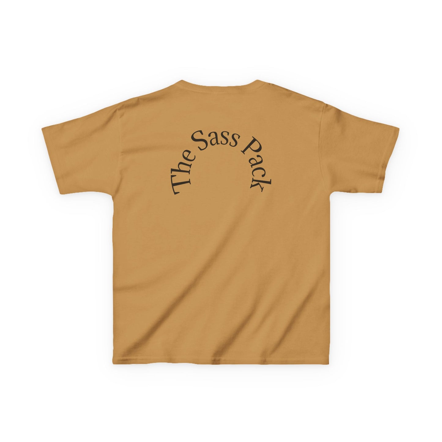 Sass Pack Kids Tee - Fun & Playful Dog Design