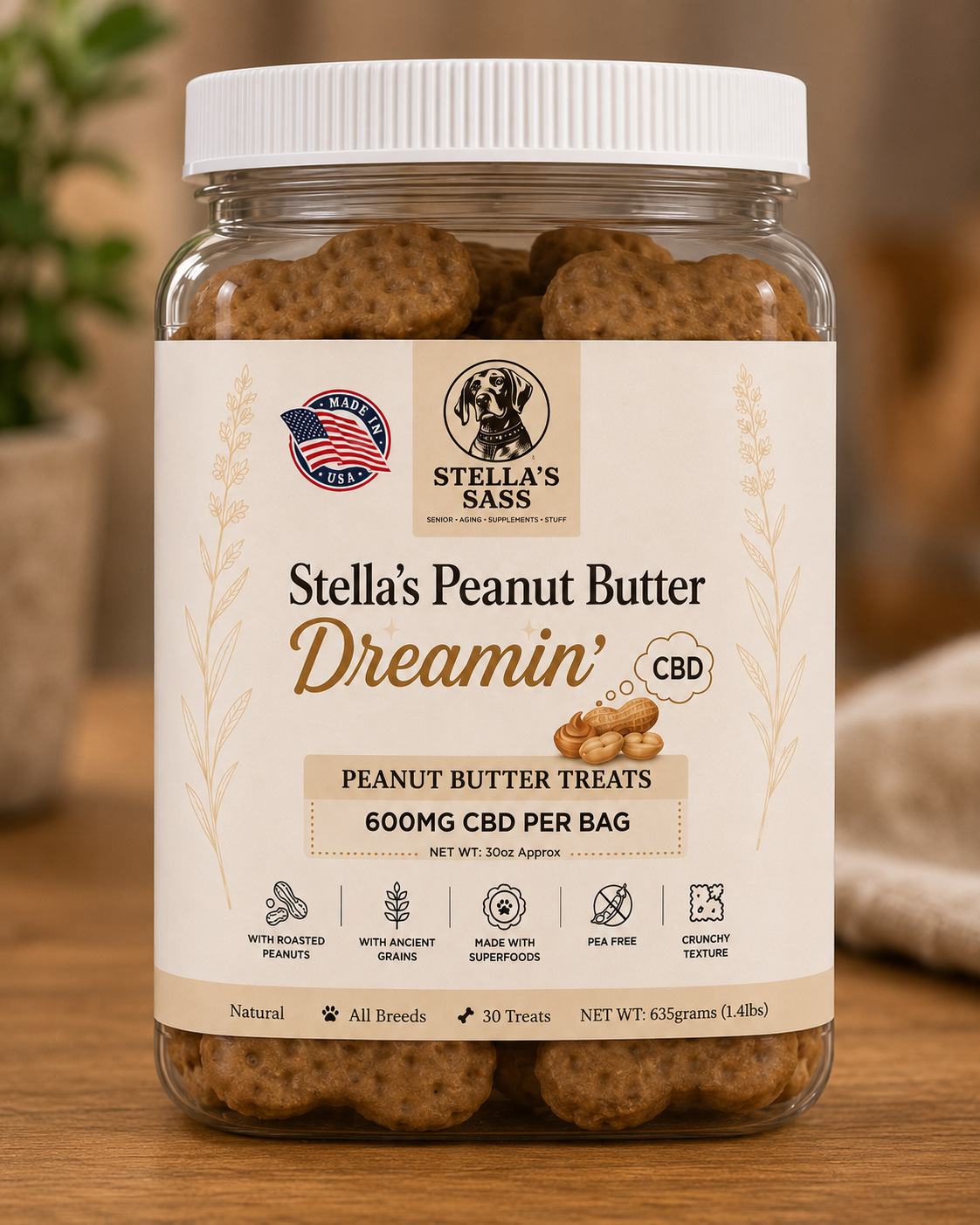 Stella's Peanut Butter Dreamin' 🥜 – Stella's SASS