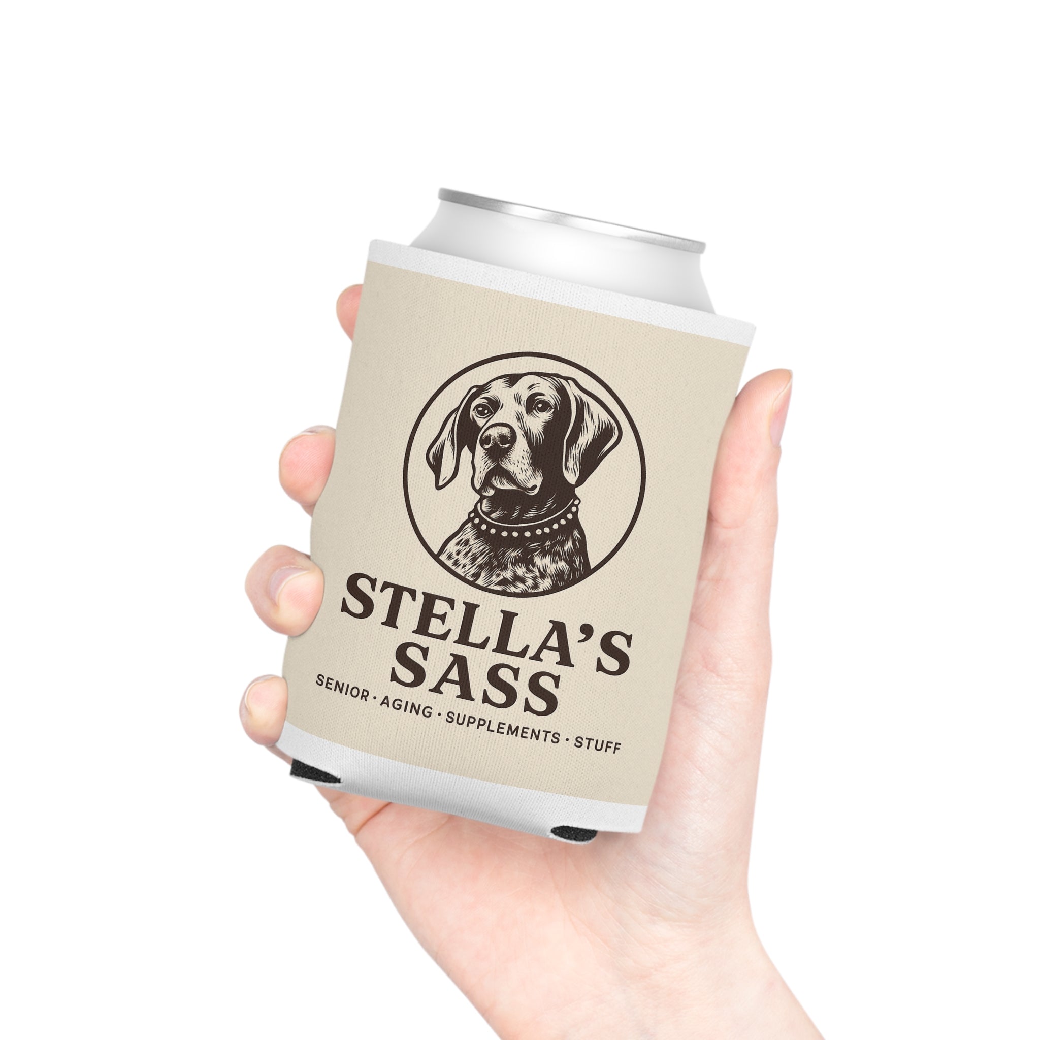Personalized Pet Can Cooler, Dog Mom Gift, Custom Dog Lover Drink Sleeve, Cute Can Holder for Parties and Celebrations