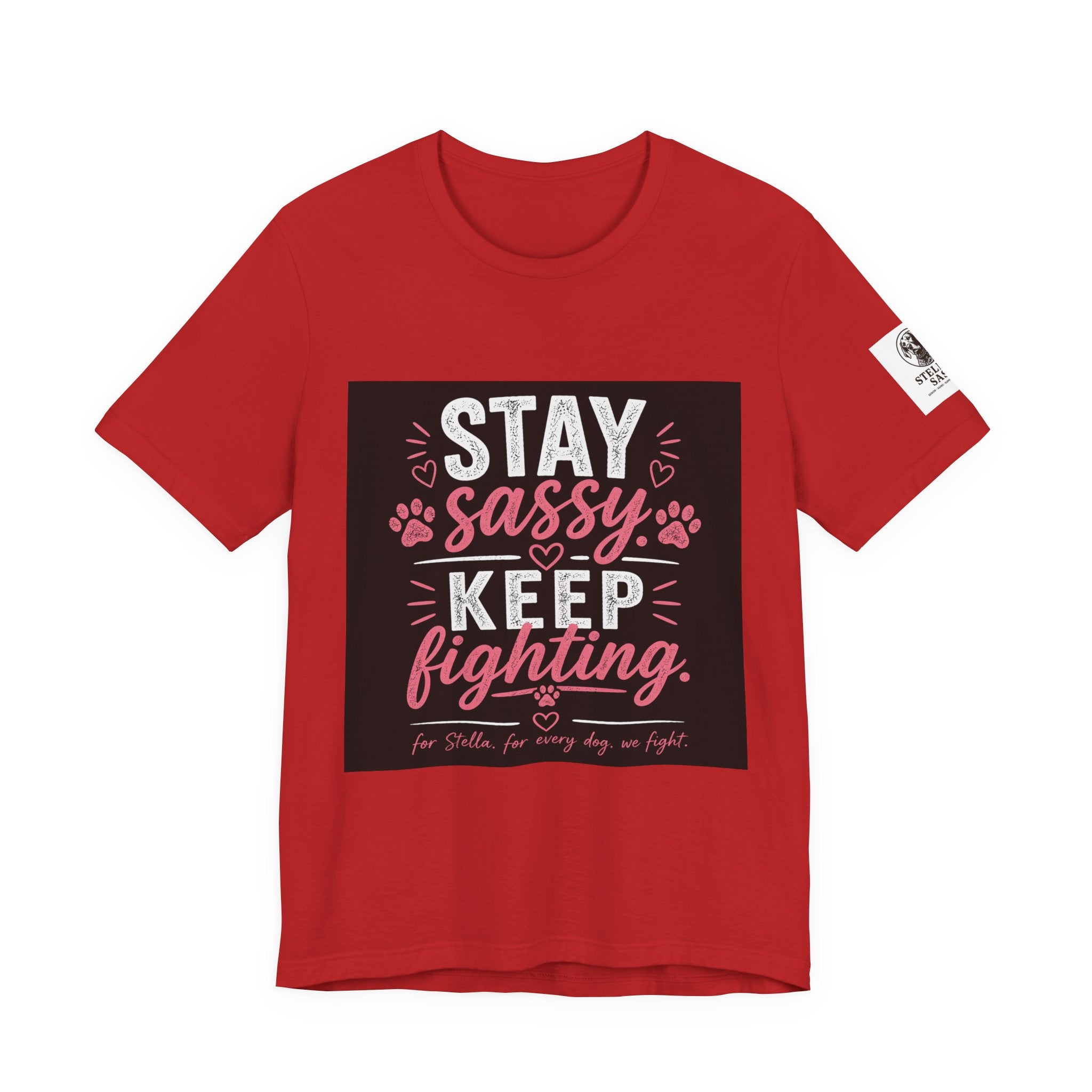 Stay Sassy Keep Fighting T-Shirt Cancer Awareness Support Tee