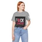 F*ck Cancer Paw Tee — Breast Cancer Awareness Support Shirt