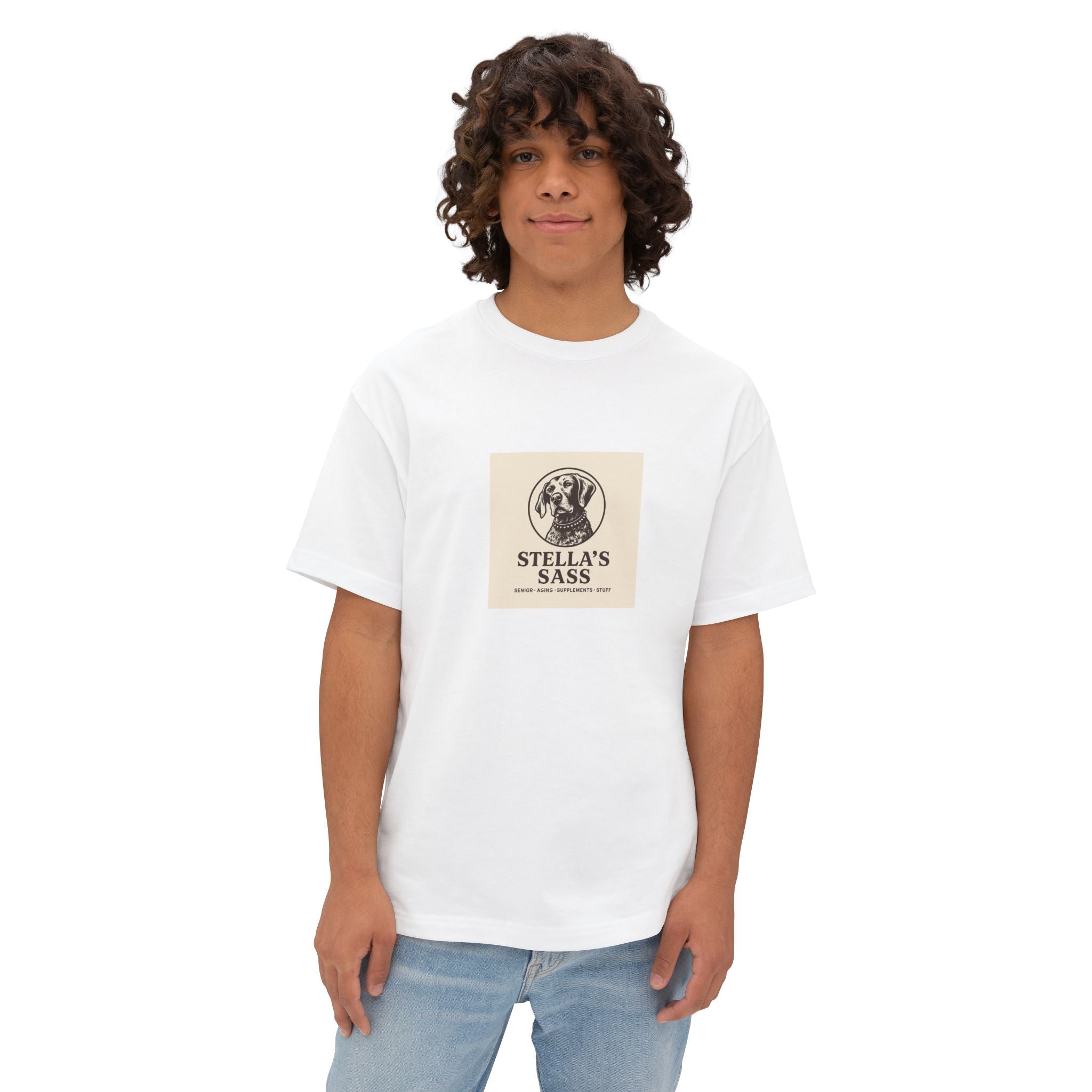 Stella's Sass Unisex Oversized Tee - Fun & Casual Statement Shirt