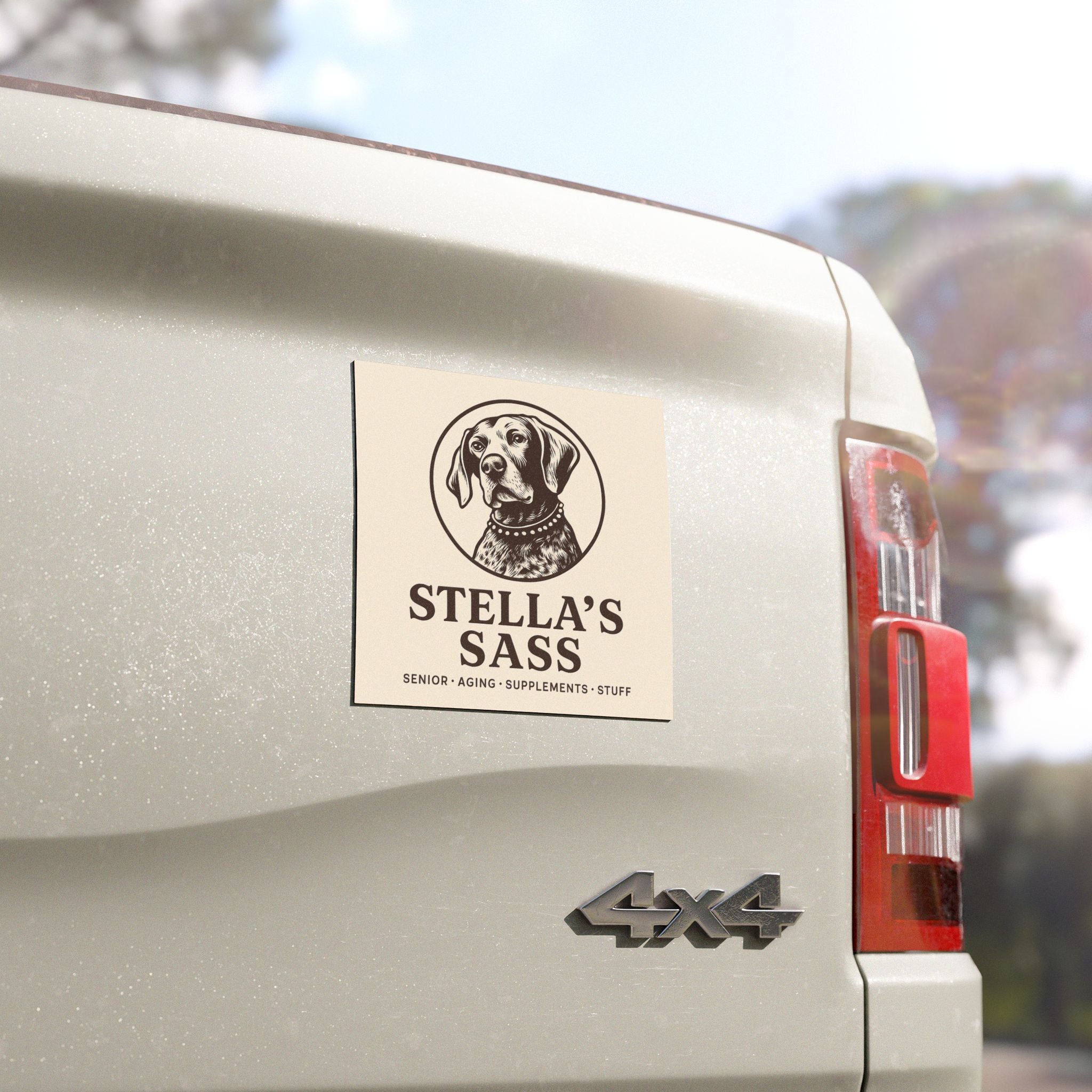 Stella’s Sass Car Magnet