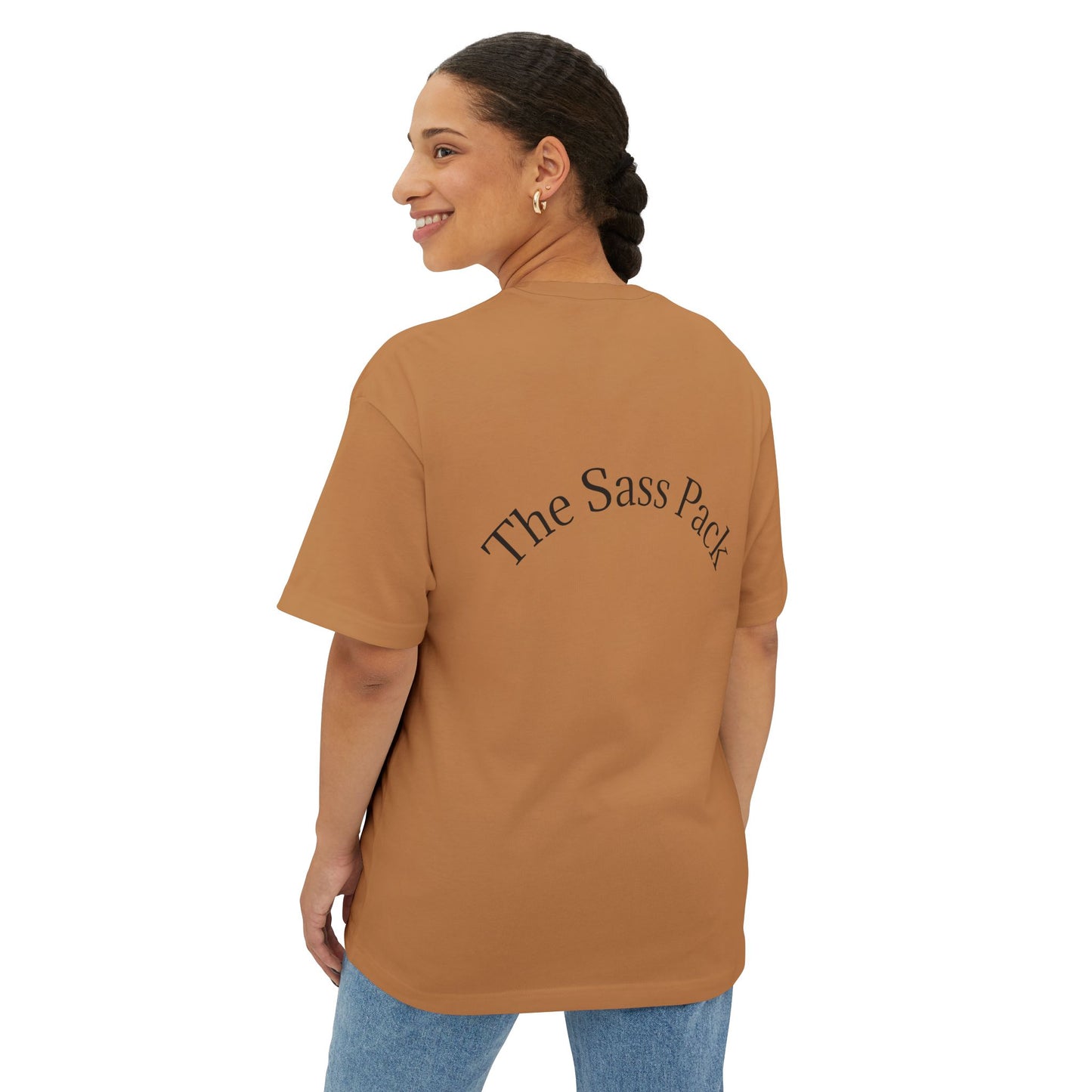 Stella's Sass Unisex Oversized Tee - Fun & Casual Statement Shirt