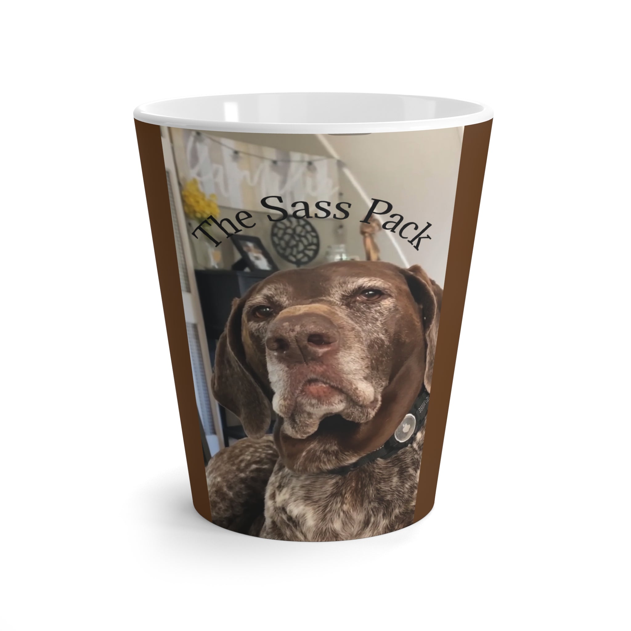 ☕ Stella’s SASS Latte Mug – For Pet Parents Who Sip with Attitude