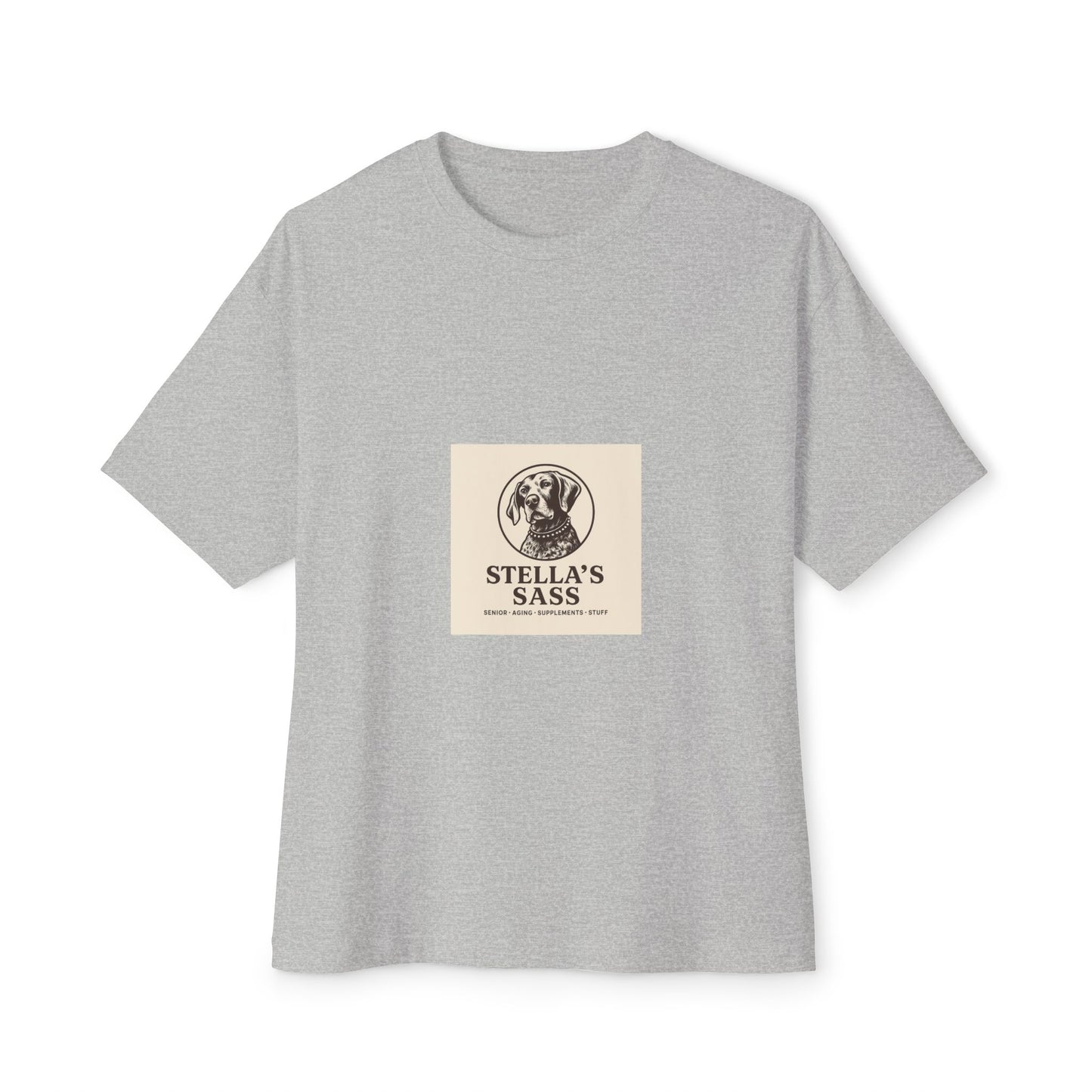Stella's Sass Unisex Oversized Tee - Fun & Casual Statement Shirt