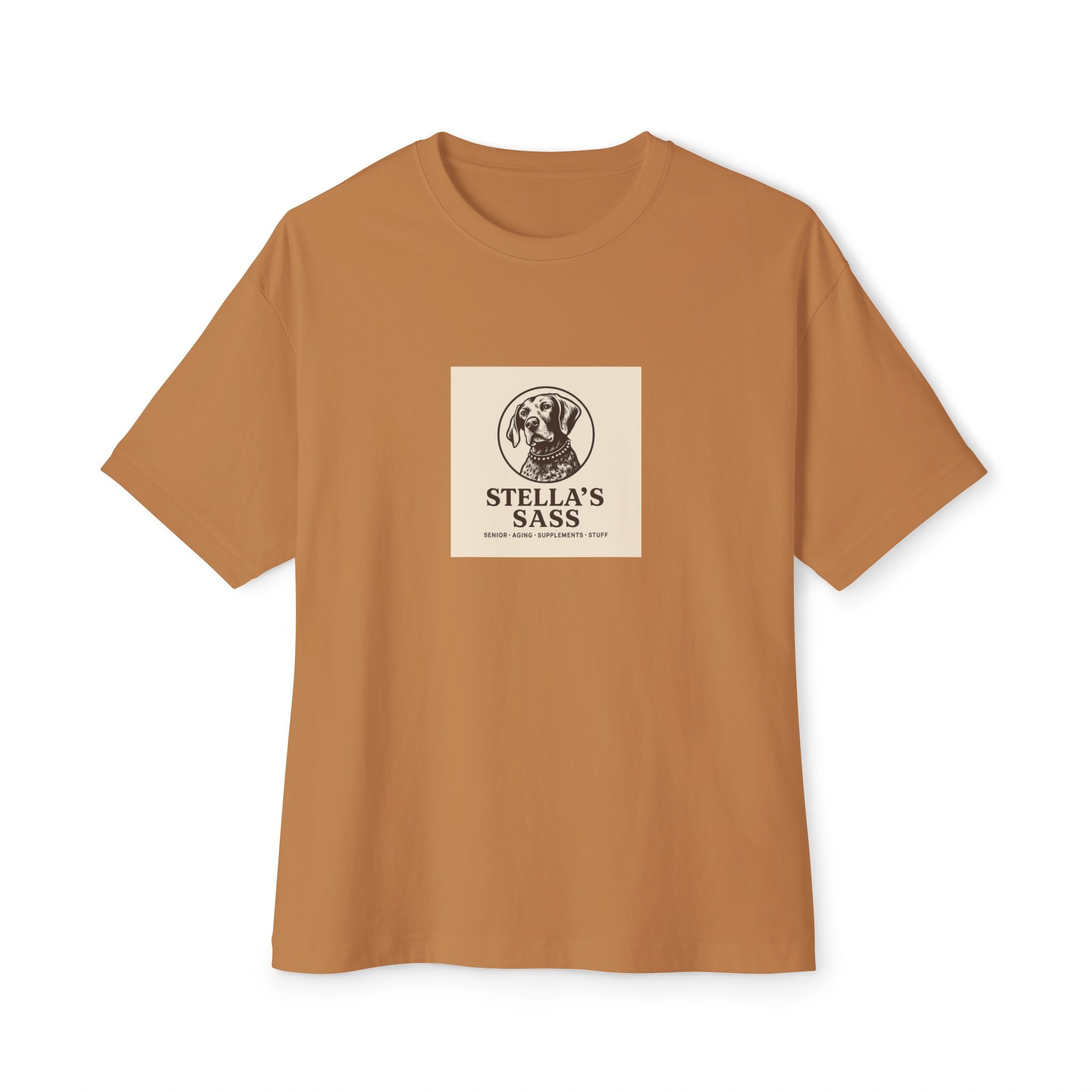 Stella's Sass Unisex Oversized Tee - Fun & Casual Statement Shirt
