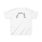 Sass Pack Kids Tee - Fun & Playful Dog Design