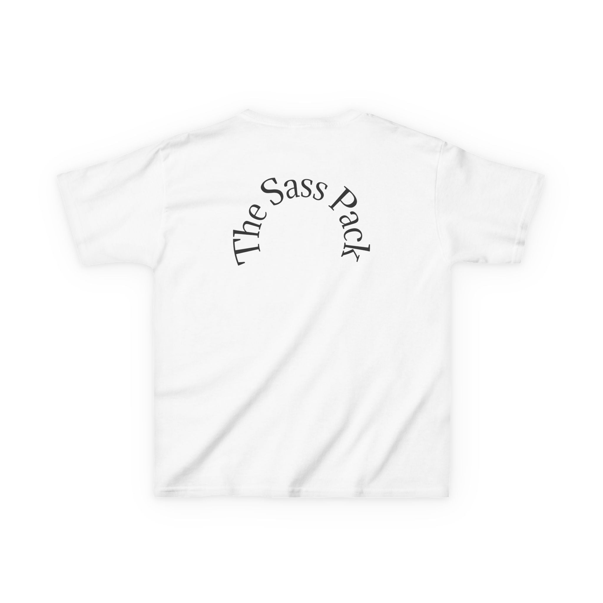 Sass Pack Kids Tee - Fun & Playful Dog Design