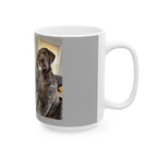 Custom Dog Themed Ceramic Mug - 'Stay Sassy' Design