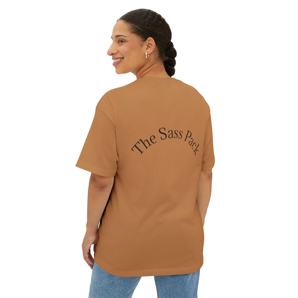 Stella's Sass Unisex Oversized Tee - Fun & Casual Statement Shirt