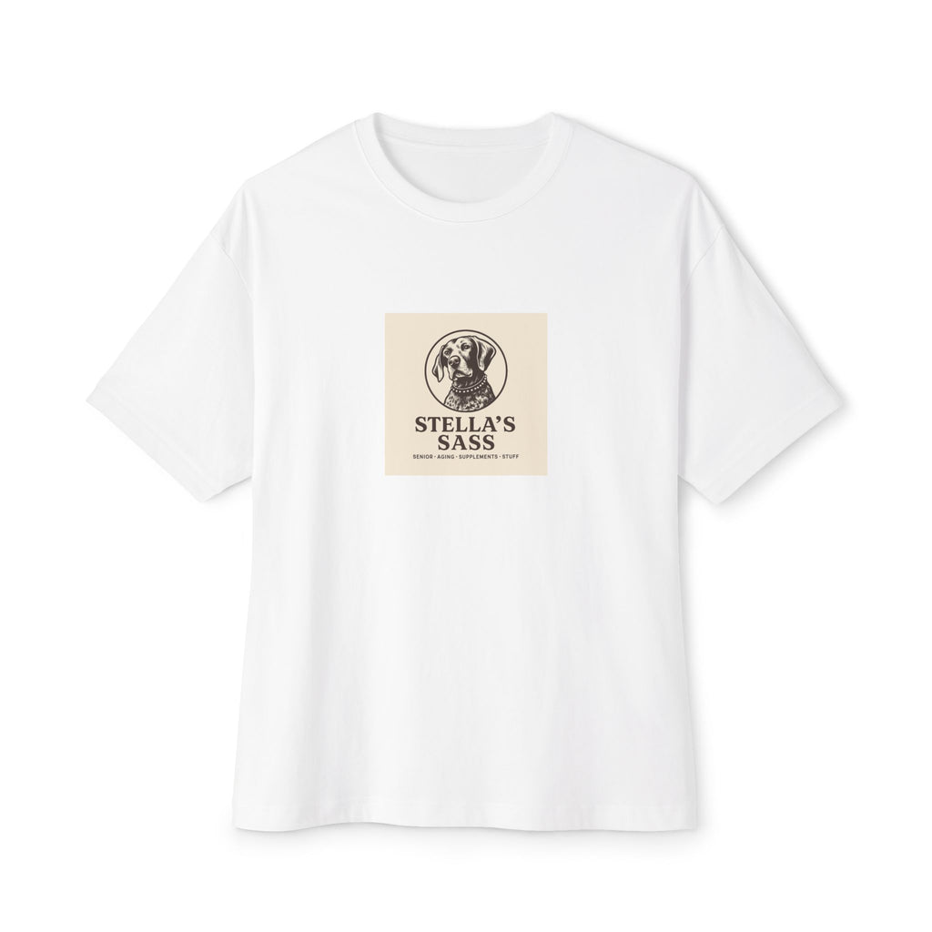 Stella's Sass Unisex Oversized Tee - Fun & Casual Statement Shirt