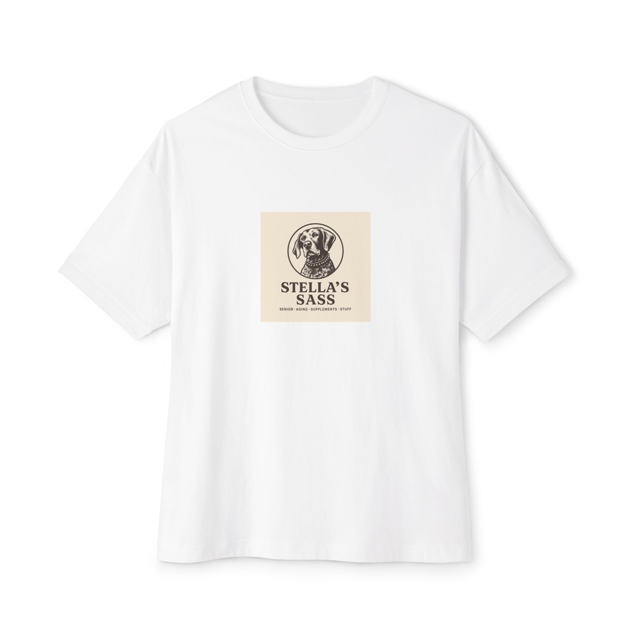 Stella's Sass Unisex Oversized Tee - Fun & Casual Statement Shirt