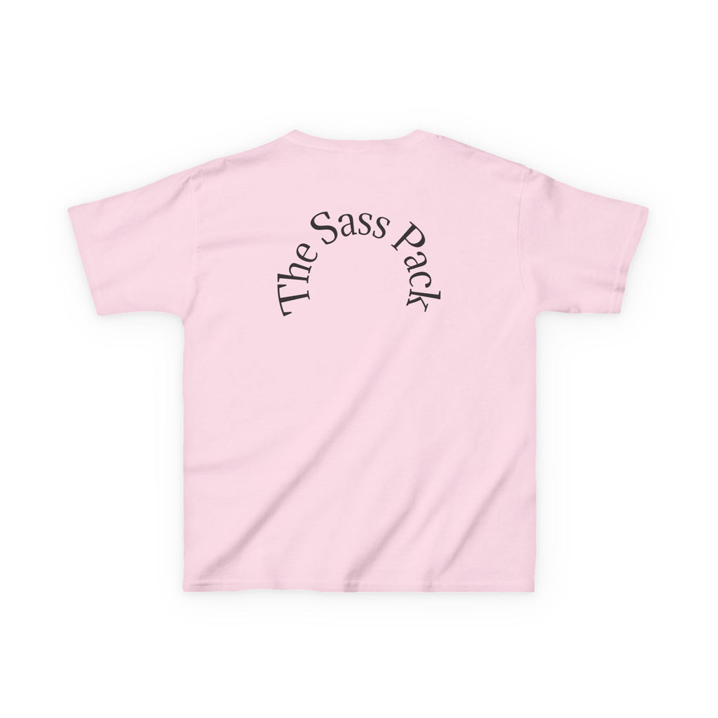 Sass Pack Kids Tee - Fun & Playful Dog Design