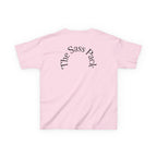 Sass Pack Kids Tee - Fun & Playful Dog Design