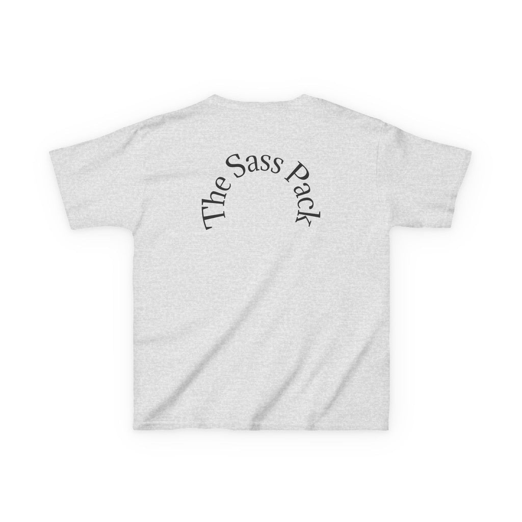 Sass Pack Kids Tee - Fun & Playful Dog Design