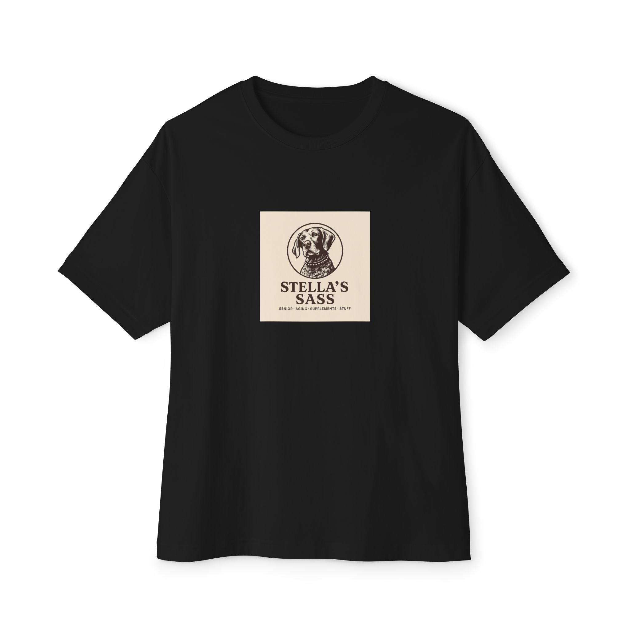 Stella's Sass Unisex Oversized Tee - Fun & Casual Statement Shirt
