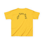 Sass Pack Kids Tee - Fun & Playful Dog Design