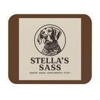 Custom Dog-Themed Mouse Pad, Pet Lover Gift, Funny Dog Owner Accessory, Stella's Sass Desk Decor, Office Decor