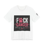 F*ck Cancer Paw Tee — Breast Cancer Awareness Support Shirt