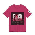 F*ck Cancer Paw Tee — Breast Cancer Awareness Support Shirt