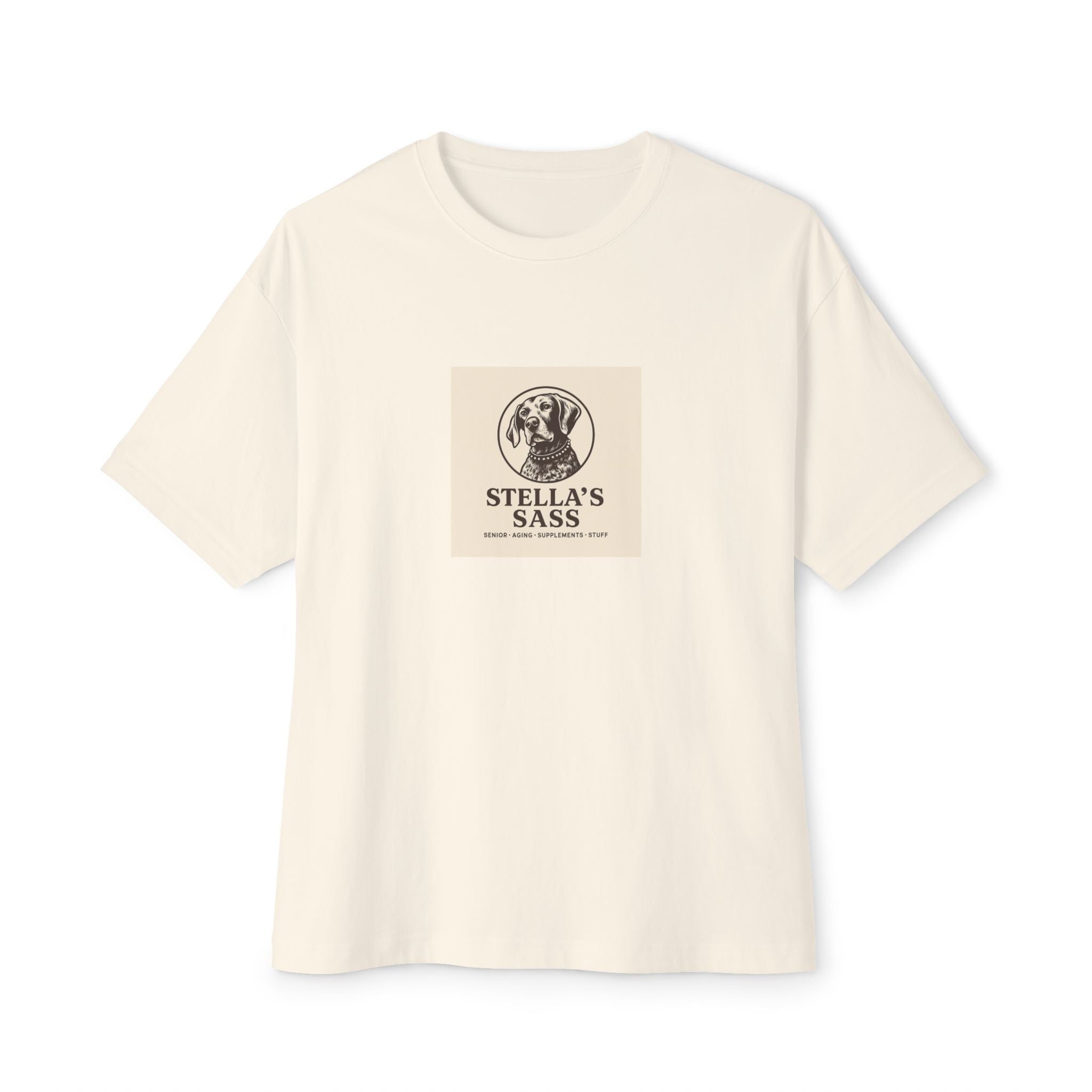 Stella's Sass Unisex Oversized Tee - Fun & Casual Statement Shirt