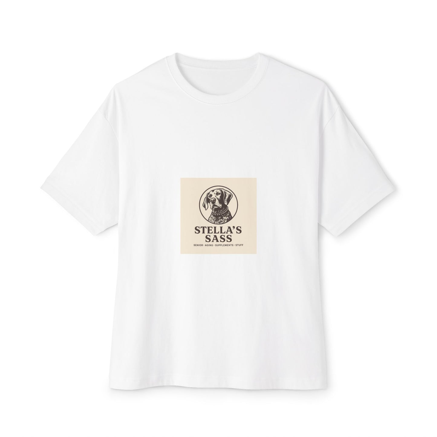 Stella's Sass Unisex Oversized Tee - Fun & Casual Statement Shirt