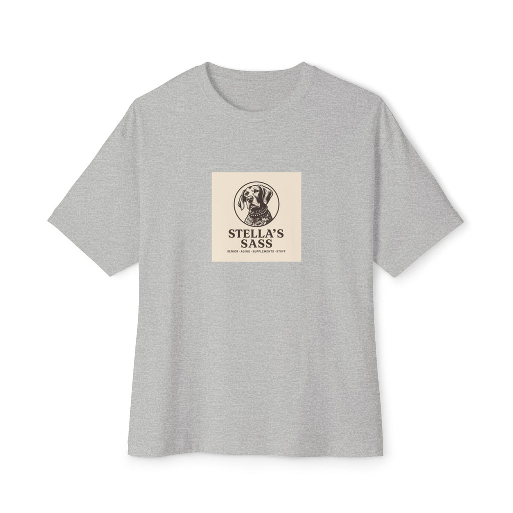 Stella's Sass Unisex Oversized Tee - Fun & Casual Statement Shirt