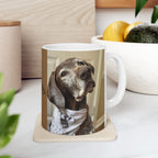 Custom Dog Themed Ceramic Mug - 'Stay Sassy' Design 15 oz