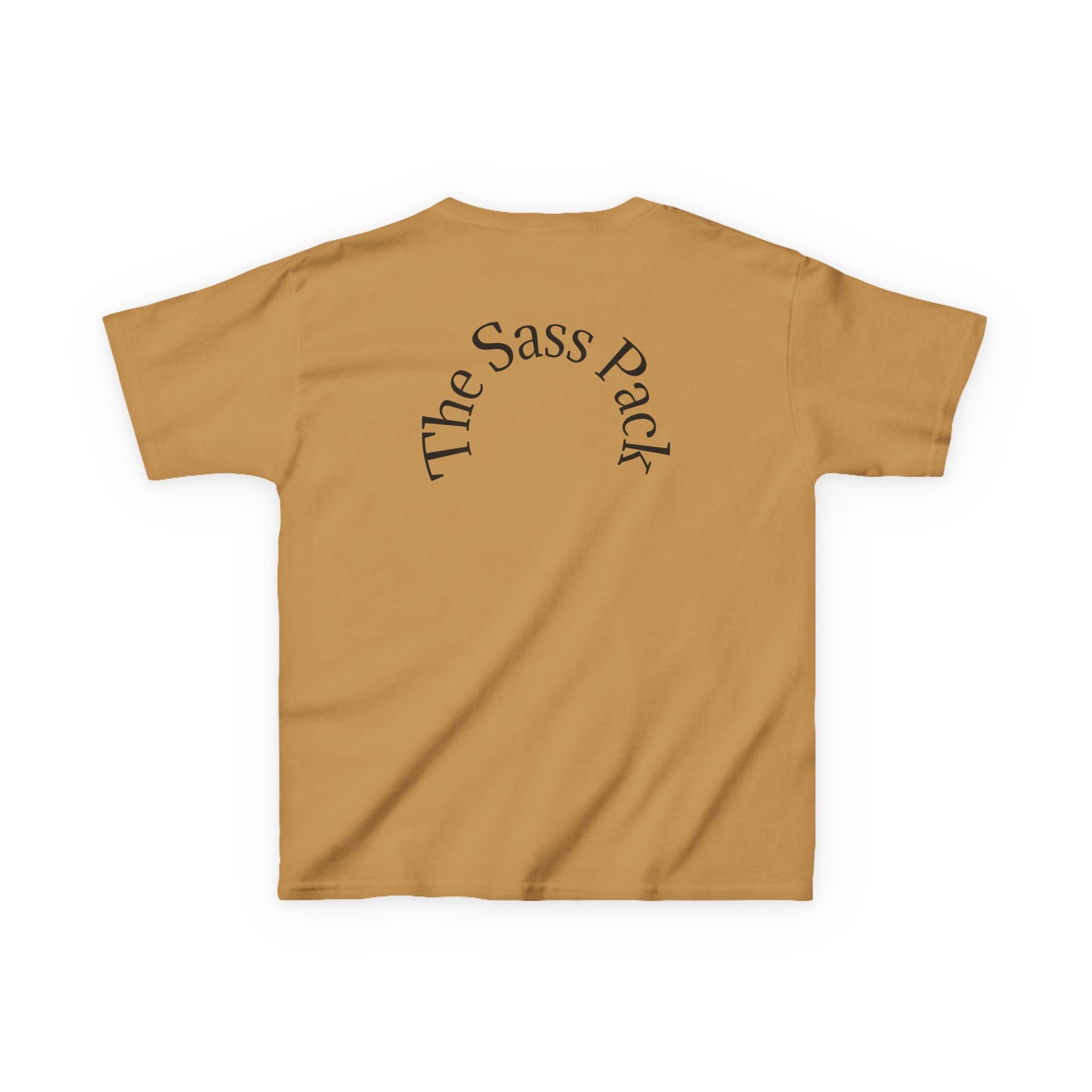 Sass Pack Kids Tee - Fun & Playful Dog Design