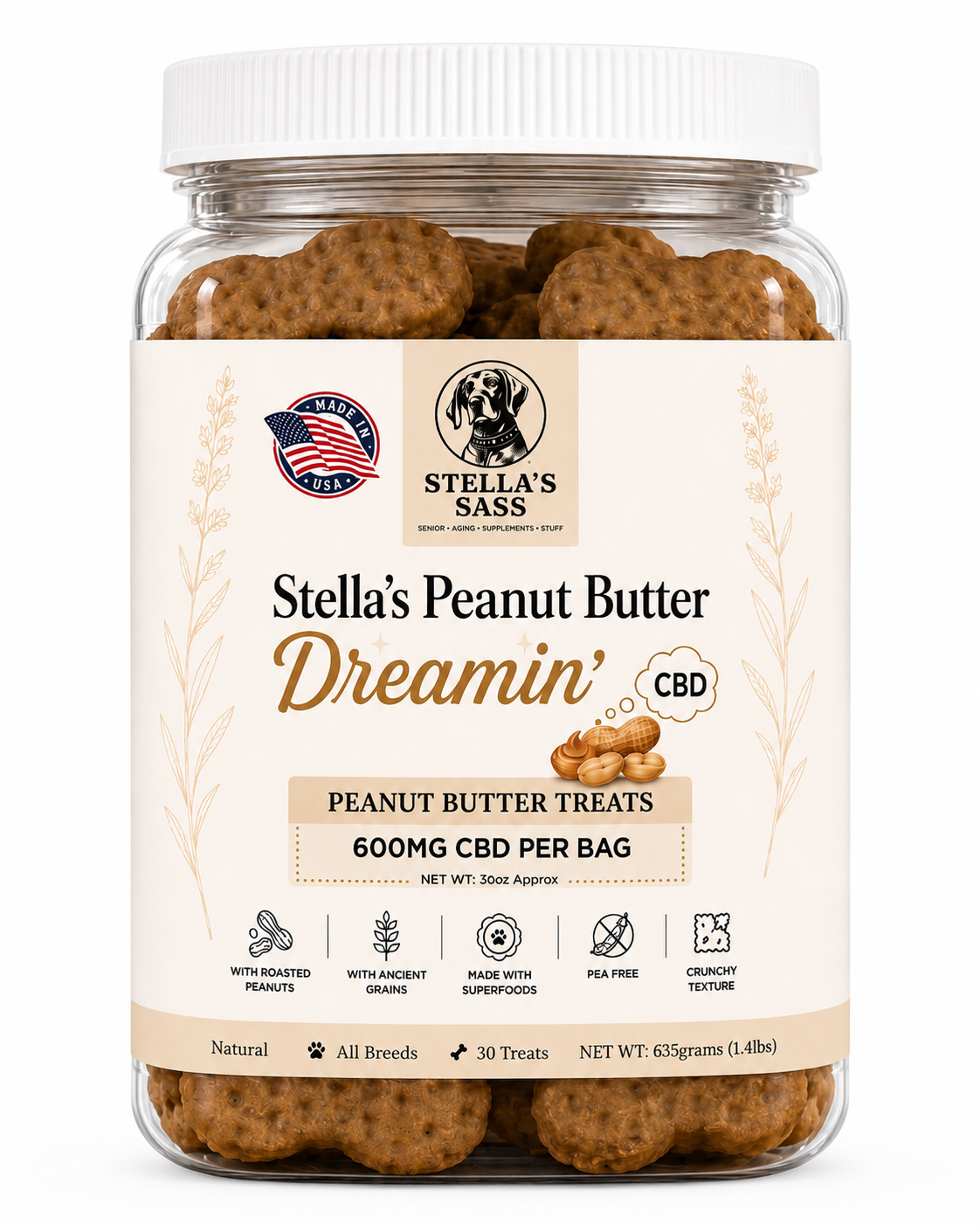 Stella’s Peanut Butter Dreamin’ 🥜