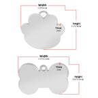 Personalized Dog ID Tag Pet Dog Accessories