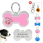Personalized Dog ID Tag Pet Dog Accessories